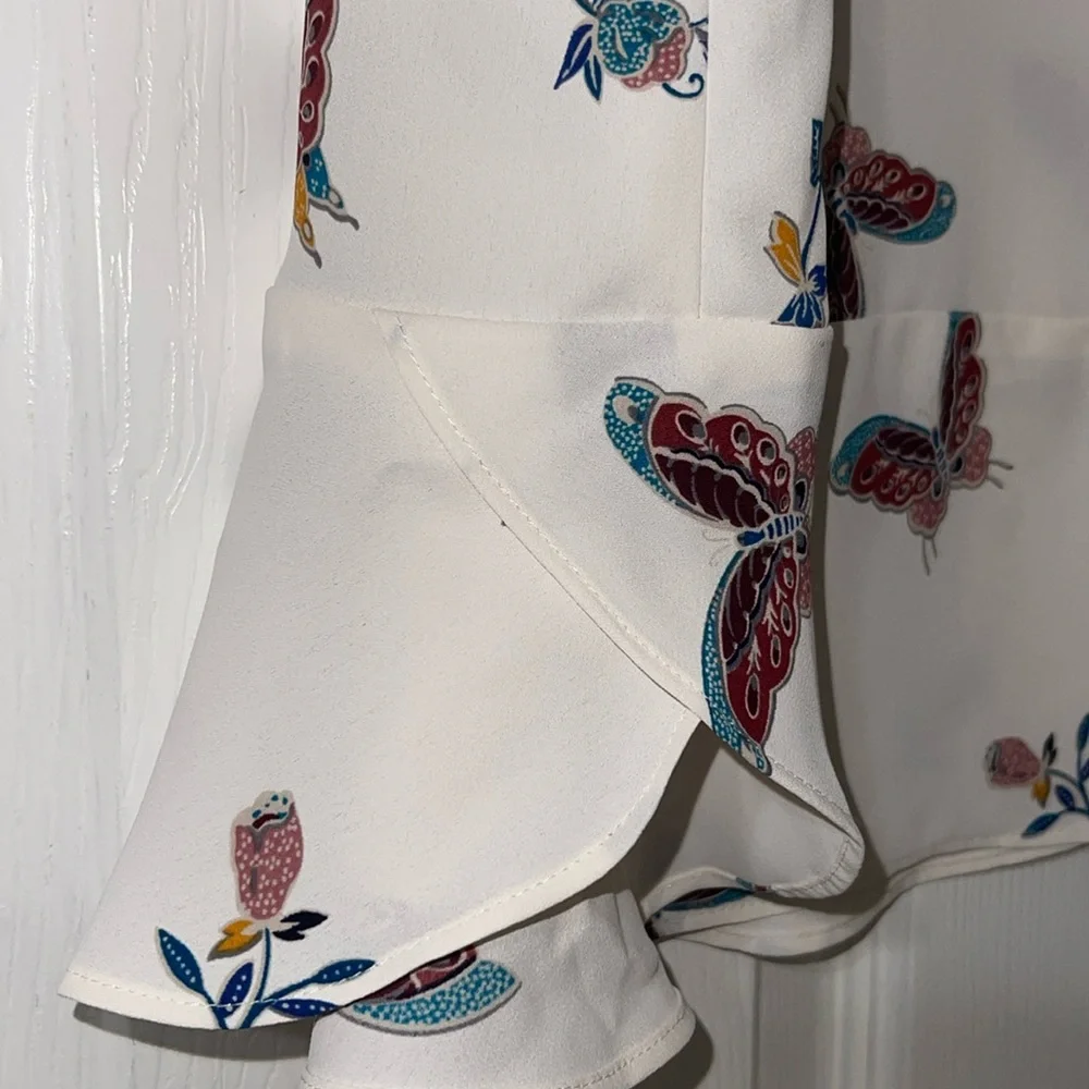 NWT Loft sleeveless floral blouse size small - Picture 5 of 7